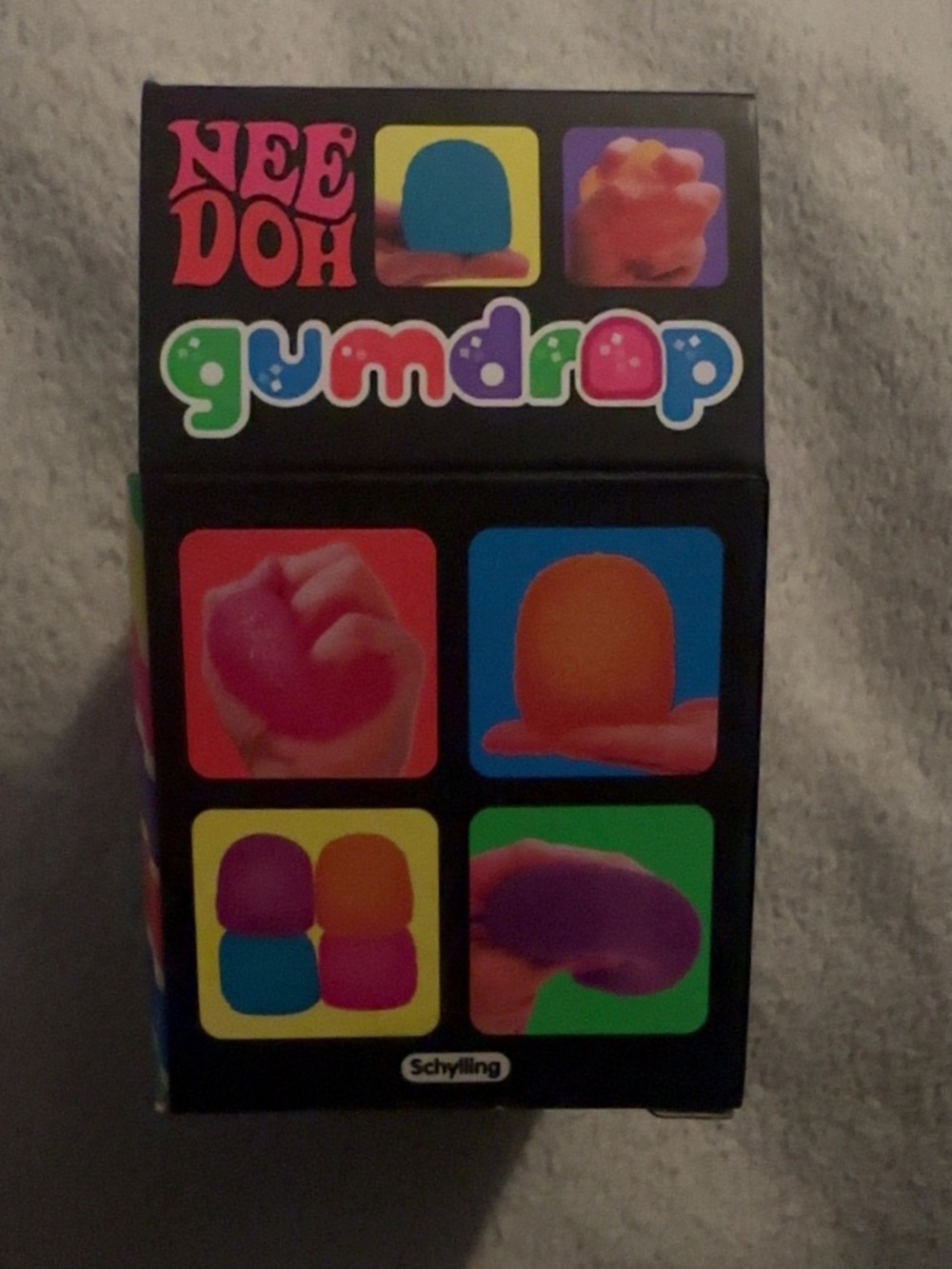 NeeDoh Gumdrop Super Solid Squish - Pink - Picture 4 of 4